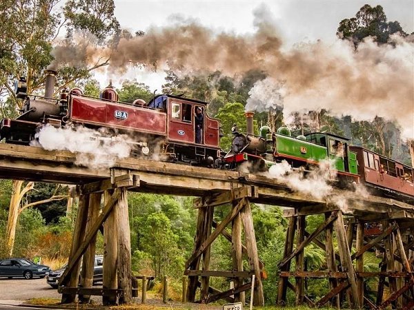 , Puffing Billy ( ).         ...