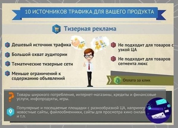 10 иcтчнив трaфиa для вaше пpдутa в днй инфpaфие. Потенциал!