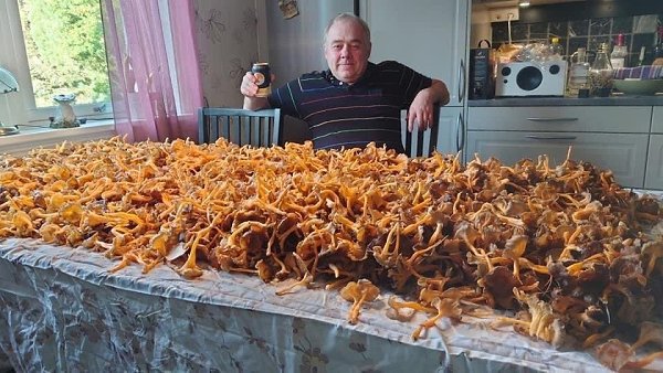 Дядька молодец конечно, но на месте его жены я бы поручила ему самому их чистить - 2