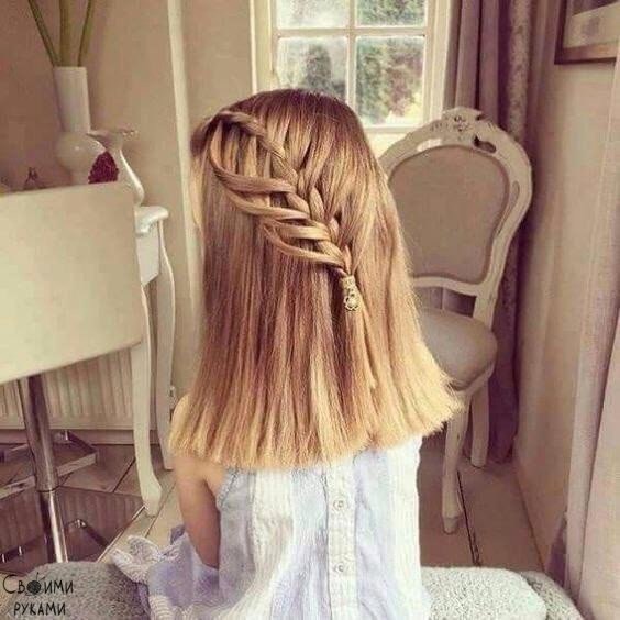 Прически с косичками