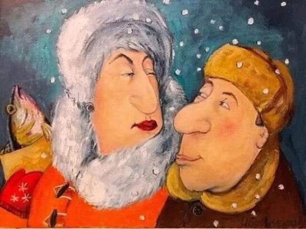 Соломон Рудольфович Кацман за ужином внимательно рассматривает свою жену Софочку и произносит ...