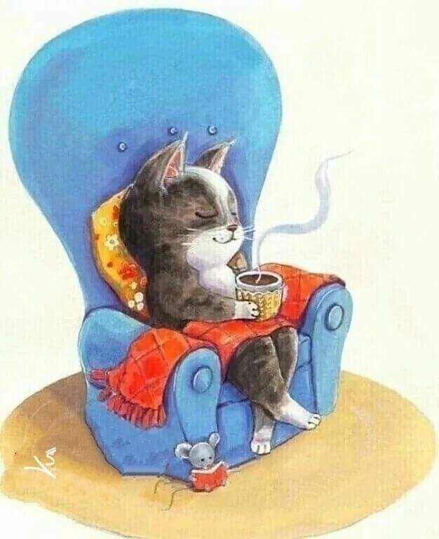 Берегите себя, отдыхайте почаще, То, что радость приносит, полезней вдвойне. Чай из чашки любимой ...