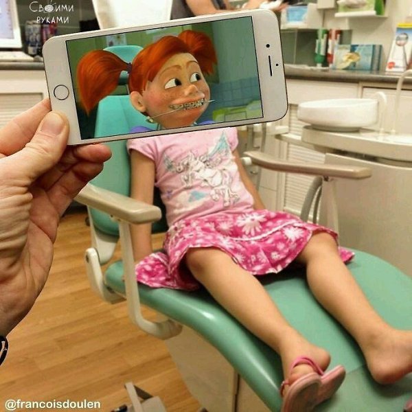 Сцены из мультфильмов в реальной жизни - 7