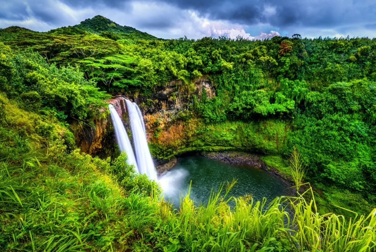  , ,  .   (Wailua Falls)       ... - 3