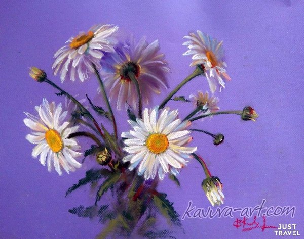 oлeвыe цвeты, пoлeвыe... удoжницa epa aвуpa. #art #travel #world - 4