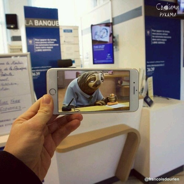 Сцены из мультфильмов в реальной жизни - 10