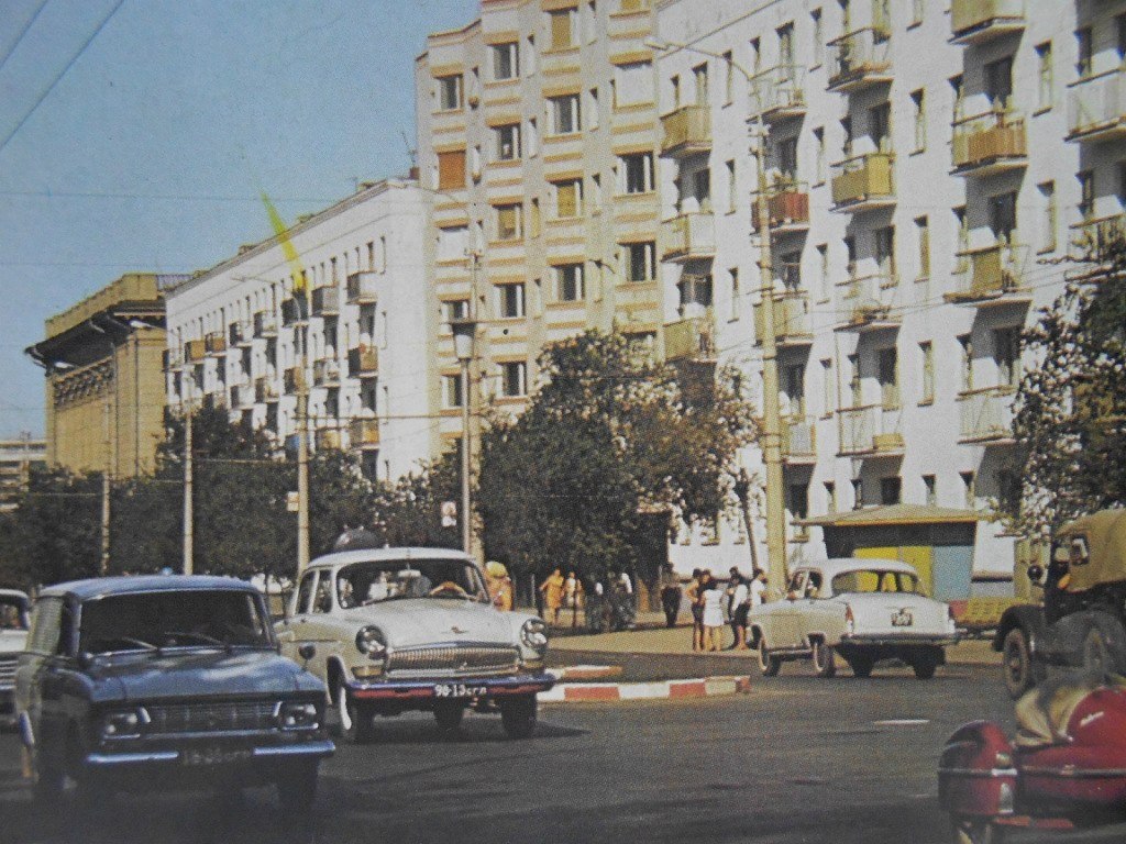 Волгоград, улица Рабоче-крестьянская. 1974 год. | Назад в СССР ...