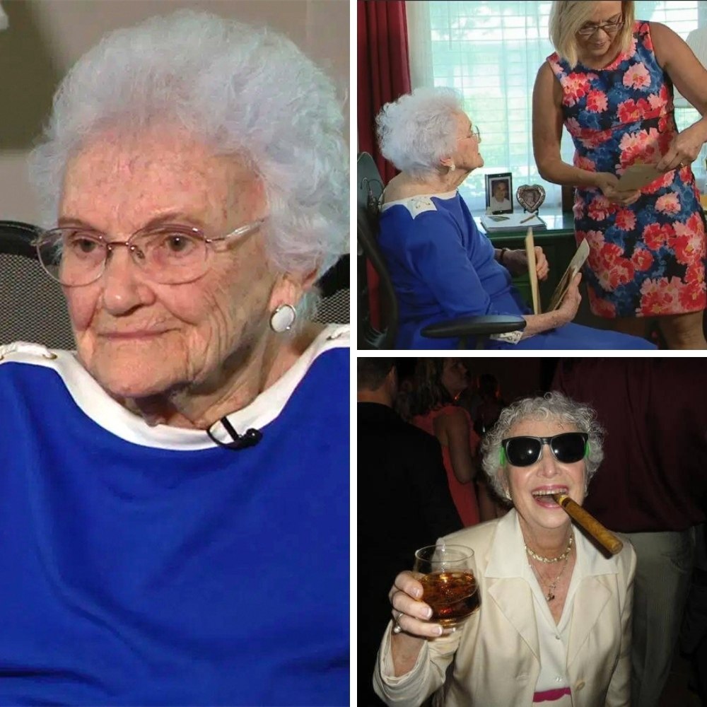 102-летняя бабуля раскрыла секрет долголетия: алкоголь и вера в Бога.Элинор Кэмпбелл Фейхел живёт в ...