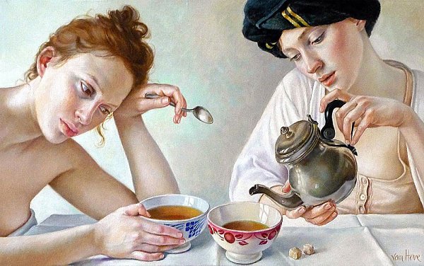 - Галя, вот ты живёшь рядом с кладбищем, а к чаю у тебя ничего нет!!)))))