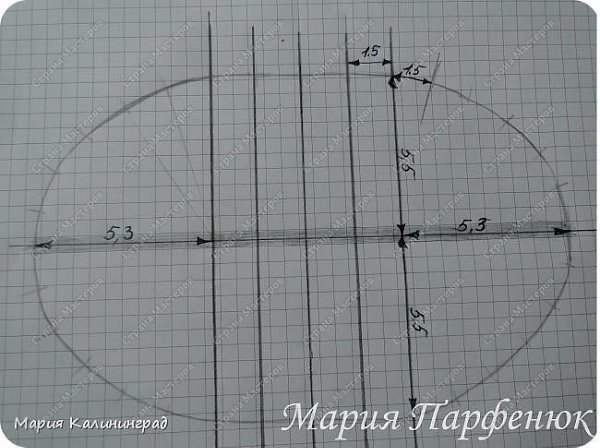 Плетение из газетных трубочек. Как сплести овальное дно для корзинки. - 3