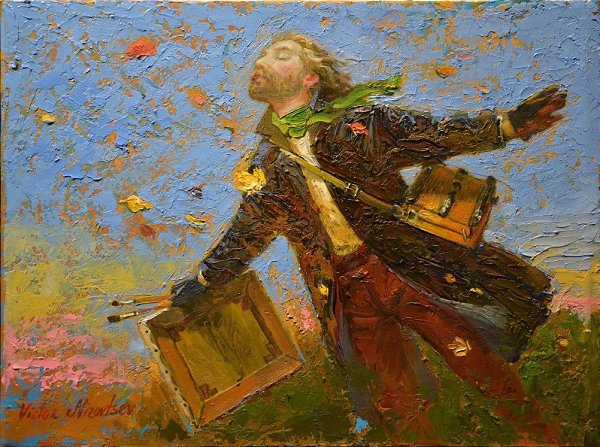 ХУДОЖНИК ВИКТОР НИЗОВЦЕВ. ЛУЧШИЕ ИЛЛЮСТРАЦИИ.Виктор Низовцев пишет картины более 15 лет. В большей ... - 5