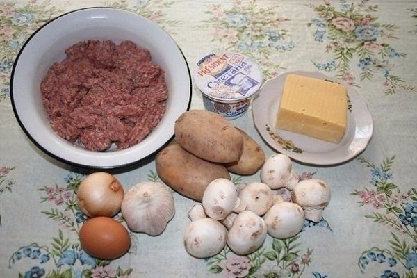МЯСНАЯ ЗАПЕКАНКА.Мой муж был в восторге Для приготовления понадобится: картофель (6шт), фарш ... - 2