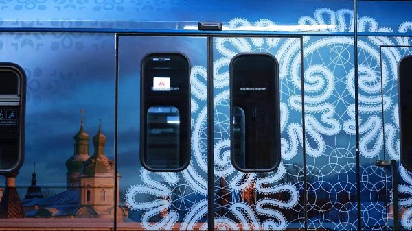 В московском метро появился поезд, посвященный Вологодской области. Дизайн вагонов выполнен в стиле ... - 5