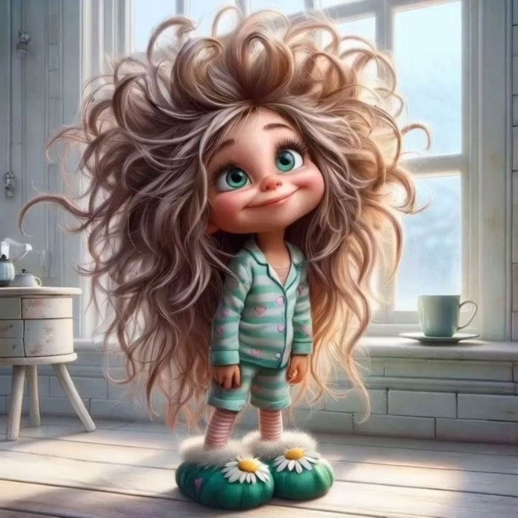 Нарисуем твою малышку в образе мультяшки на холсте! Ты даешь нам её фото, и создается шедевр! Покажи ...