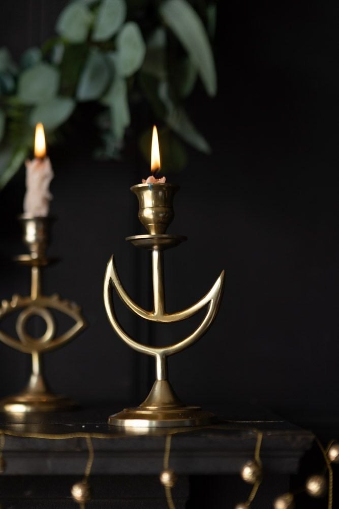 Эти подсвечники – не просто предметы интерьера, а настоящие арт-объекты с мистическим настроением. ... - 4