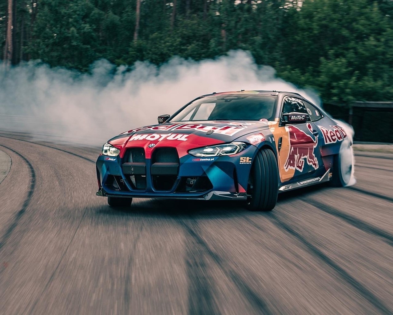 #BMW #M4 (#G82) Red Bull Driftbrothers - 2