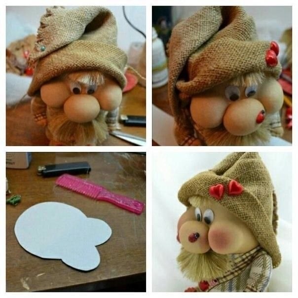 Для того чтобы создать этого милого домового-обережка, вам понадобятся следующие материалы: - ... - 9