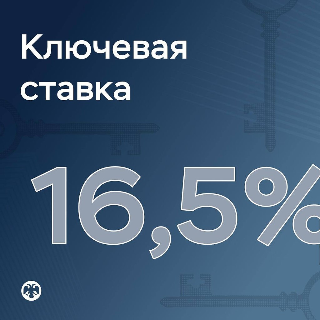 ЦБ России снизил ставку рефинансирования до 16,5%. Это уже четвертое снижение подряд.