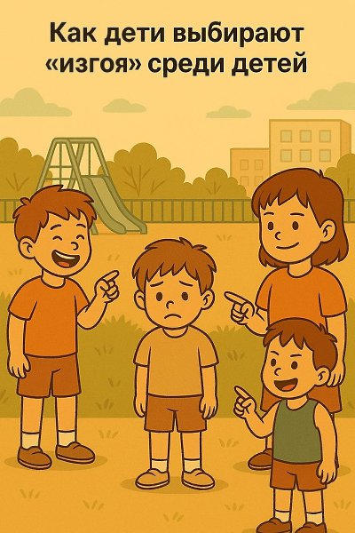 Как дети выбирают «изгоя». Многие думают, что травят самых беззащитных детей. Слабых характером. ...