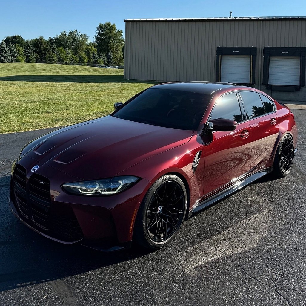 #BMW #M3 (#G80) Aventurin Red - 3