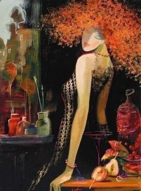 :) Сегодня Осень в дверь мне позвонила, Стояла на ступеньках и ждала. Я обомлела, когда Ей открыла - ...