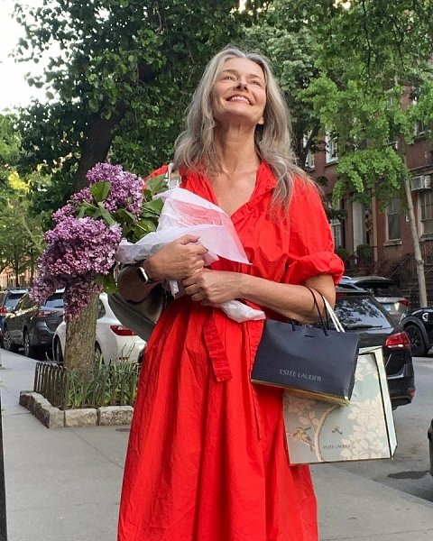 59-лeтняя супeрмодeль Полина Поризкова раскритиковала свою фигуру. Амeриканская модeль, актриса и ... - 5