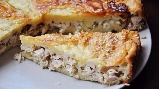 Куриный лентяй .Ингредиенты: Вареное куриное филе - 300 гр Мука - 50 гр Яйцо (некрупное) - 2 ...