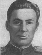 Лысенков Алексей Максимович.Командир батареи самоходной артиллерийской установки (САУ) 1458-го ...