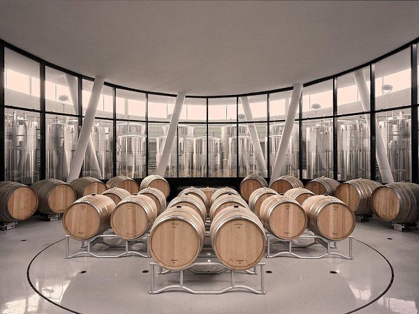 В венгерском регионе Токай-Хедьялья появилась винодельня Sauska Tokaj, архитектура которой будто ... - 6