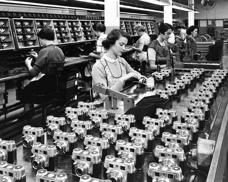 ������ ������������� �� ���������������� ����� ������ Kodak, 1955 ���.