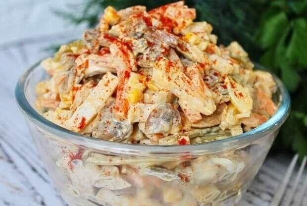 Салат "Любящая тёща" с сюрпризом - безумно вкусно, все сыты и довольны. Любящая или добрая ...