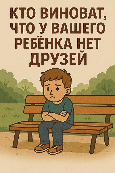 Если у ребёнка нет друзей, вам необходимо это прочитать! Его спрашиваешь: как дела в школе? с кем ...