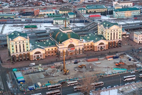 Строительство метро на привокзальной площади. Так выглядит территория у вокзала — работы идут полным ... - 2