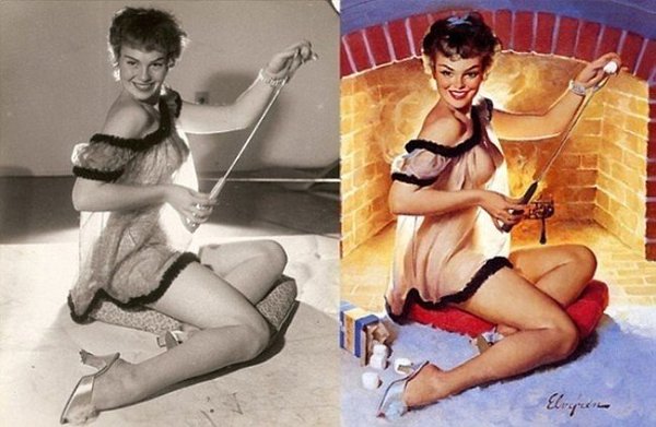     Pin-up, 1950-e. - 9