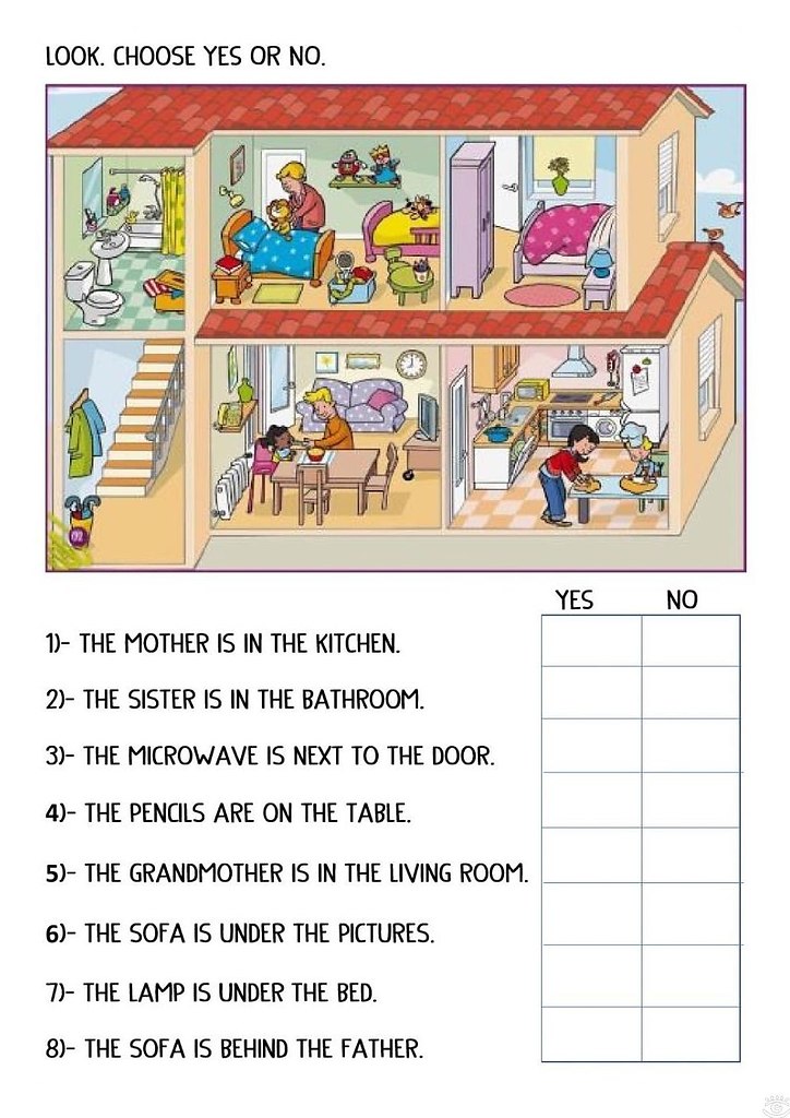 House worksheets - 7