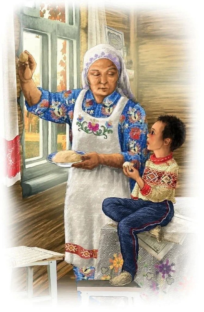 :) .....Обуза..... Ванька вжимался в старое, потёртое кресло, словно пытаясь слиться с выцветшей ...