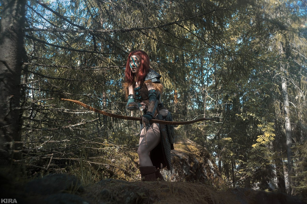 � ������� ��� �����. The Elder Scrolls V: SkyrimAela the Huntress - KIRA photoartsPhoto - KIRA ... - 5