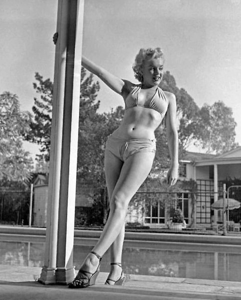 Сногсшибательная Мэрилин Монро в объективе Bob Beerman, 1950 - 5