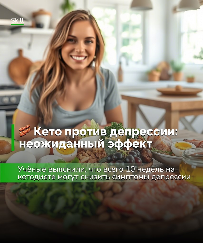Кетодиета может работать не только для похудения, но и как инструмент для психического ...