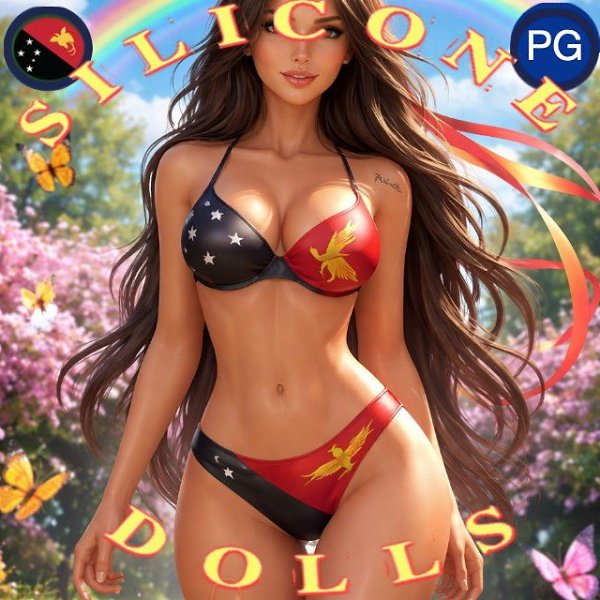 207. Silicone dolls ����� � ����� ������ Papua New Guinea PG - 68
