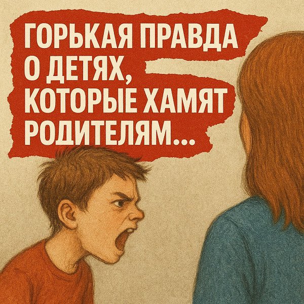 Горькая правда о детях, которые хамят родителям... То, что я сейчас скажу, может вам не понравиться. ...