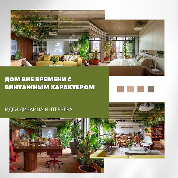 Уют в бетоне: брутализм с растениями и автоматикой.В собственной квартире архитектор может позволить ...